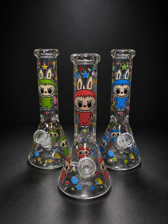 Graphic Beaker Bongs